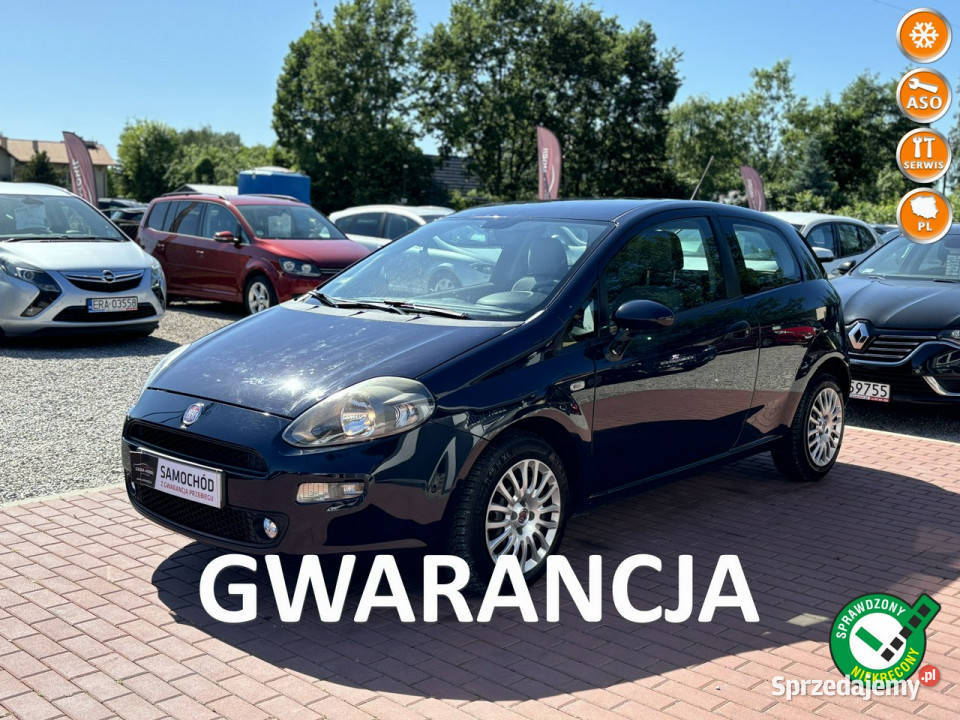 Fiat Grande Punto Gwarancja Klima City Niski benzyna