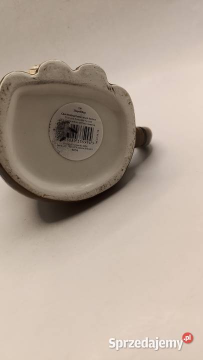 Kubek ceramiczny 3D pręgowany kot kotek Zamość