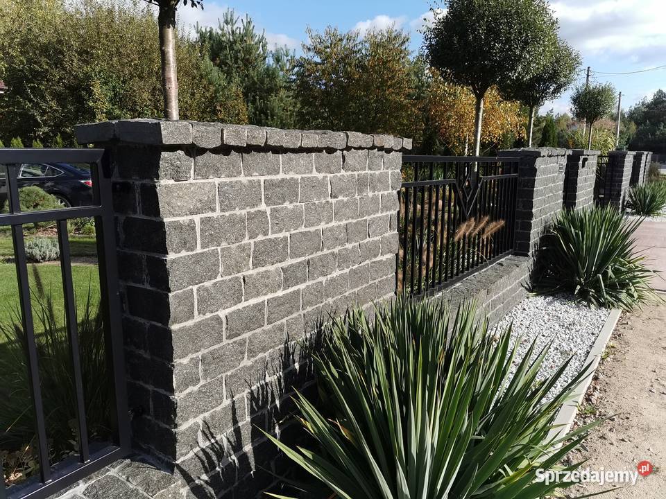 Kostka Granitowa ciętołupana rzędówka 20x10x5 Warszawa