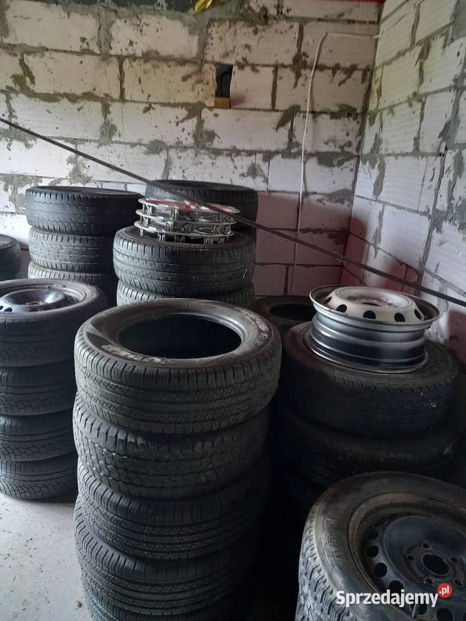 Opony i felgi różne duża ilość Kórnik