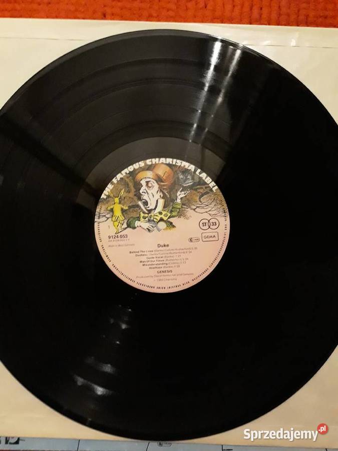 GENESIS DUKE 1980 Charisma płyta winylowa podkarpackie Rzeszów sprzedam