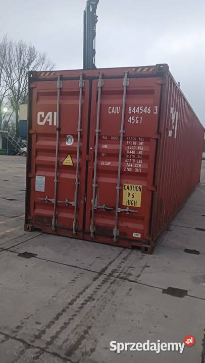 Kontener Morski Magazynowy ręki 40HC używany Mińsk Mazowiecki