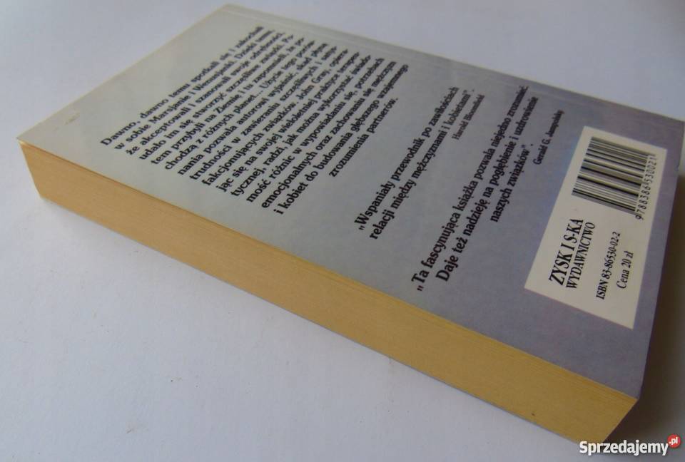 MĘŻCZYŹNI SĄ Z MARSA KOBIETY SĄ Z WENUS GRAY podlaskie Białystok