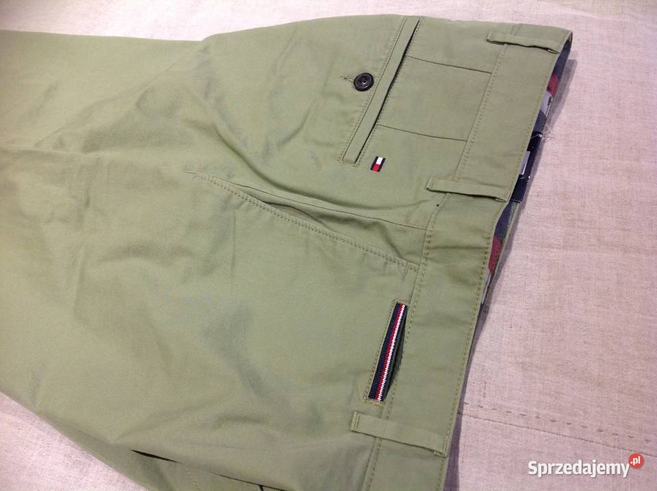 Spodnie Krotkie Szorty Męskie TOMMY HILFIGER 33 Nowa Sól