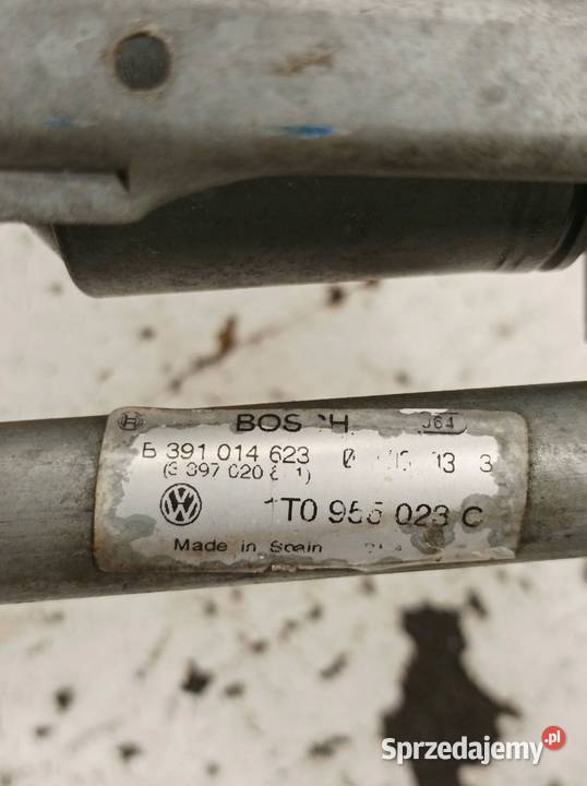 MECHANIZM WYCIERACZEK LEWY PRZÓD 1T0955023C VW