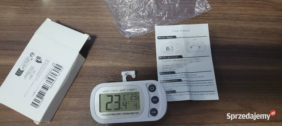 Monitor temperatury termometr cyfrowy do lodówki Sosnowiec sprzedam