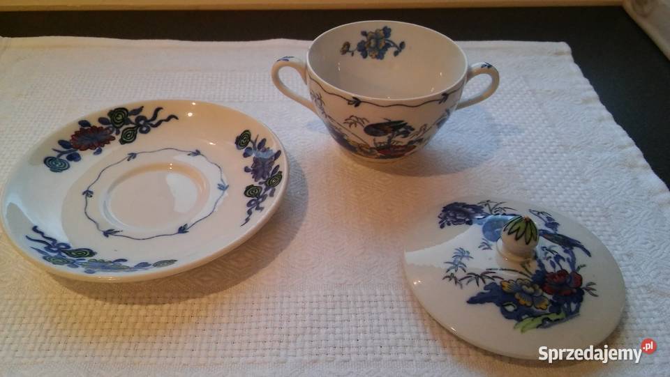 bulionówka na spodeczku Copeland Spode Bude Gdańsk
