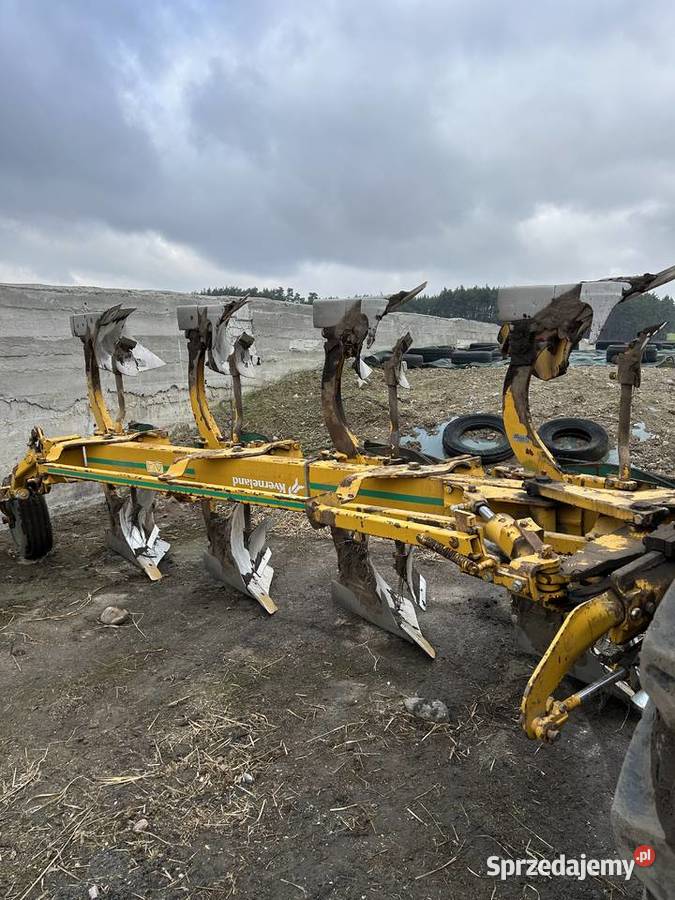 Plug kverneland 4 skibowy obrotowy Mława