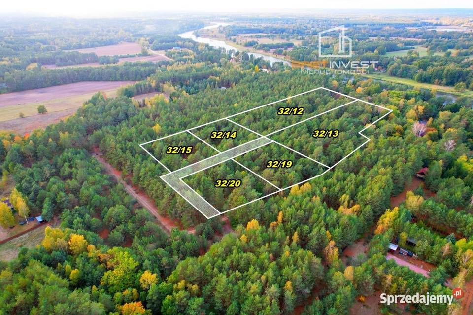 Duża nieruchomość w pięknej lokalizacji ok 32 ha 32000m2 Sprzedaż Wólka-Wojciechówek