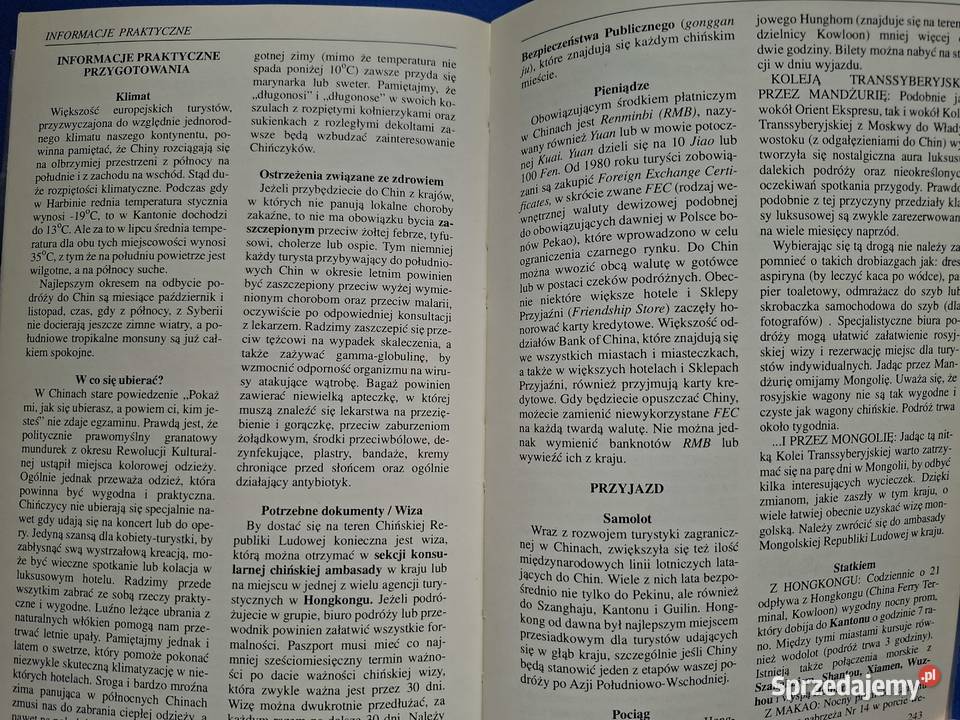 Chiny Nelles Guides przewodnik Kraków