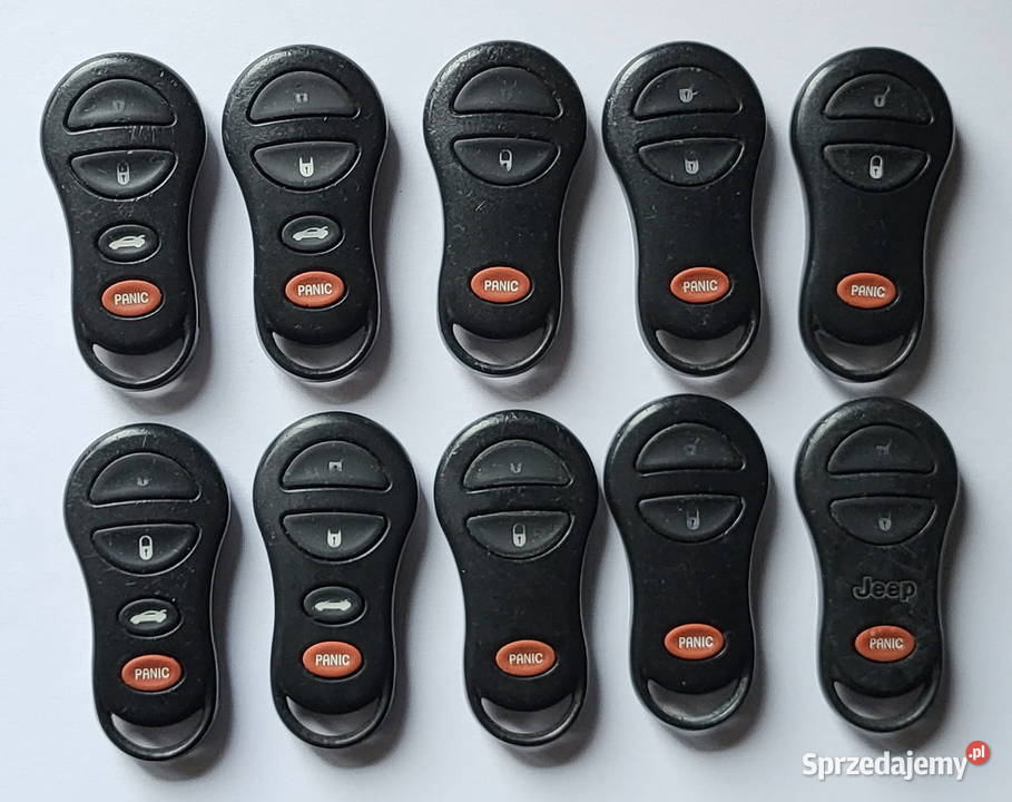 PILOT KLUCZYK OBUDOWA DODGE CHRYSLER JEEP RAM osobowe Poznań