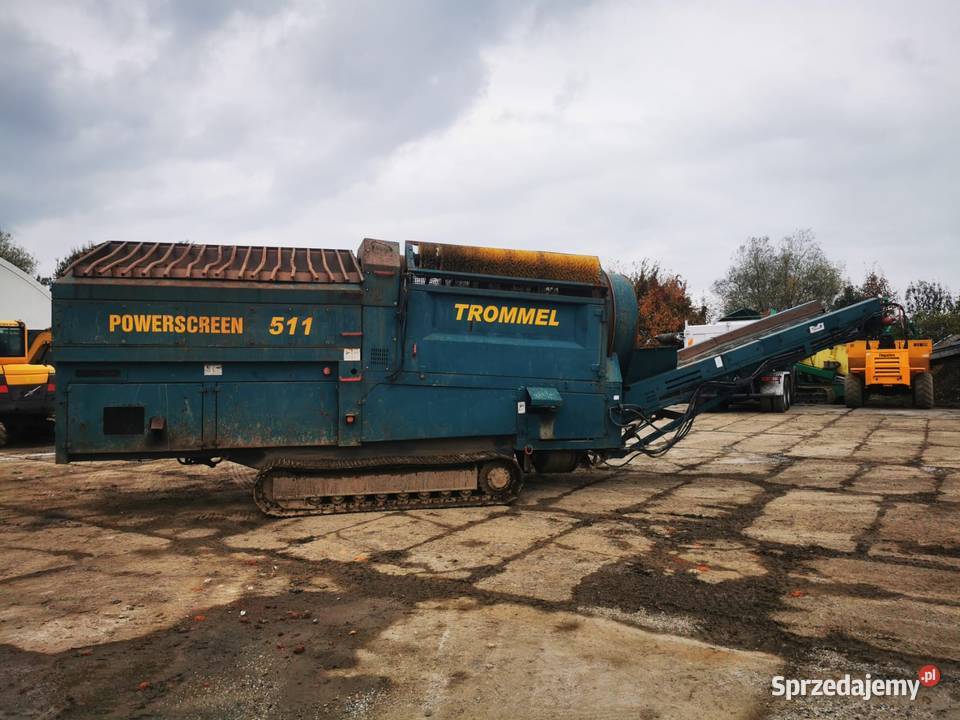 Przesiewacz bębnowy Powerscreen trommel 511