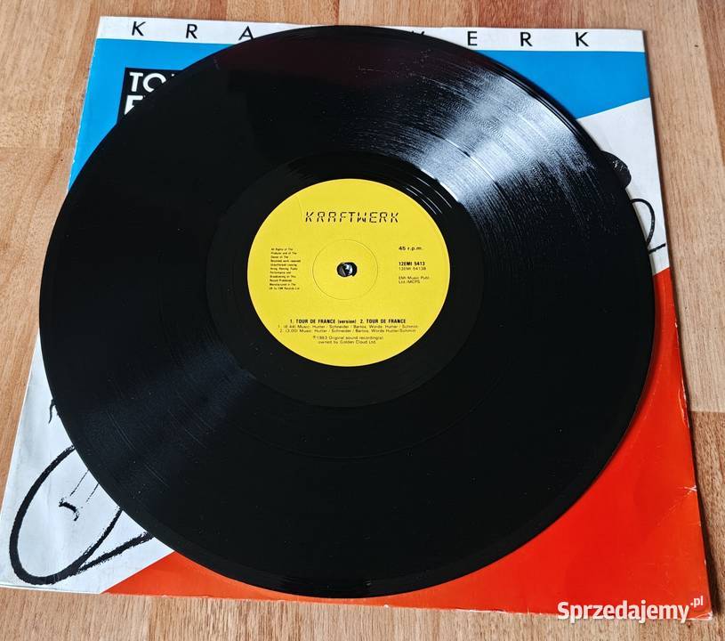 Kraftwerk Tour De France 12 Maxi UK EX 1 płyta