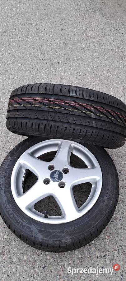4 Nowe opony z alufelgami felgi Toyota Yaris lato Opony i felgi