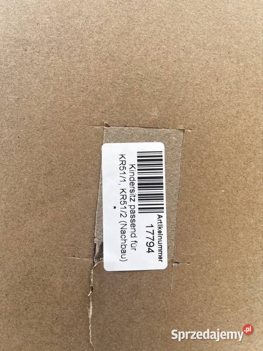 Simson Schwalbe kr511 512 siedzonko dziecięce Kadłub Turawski