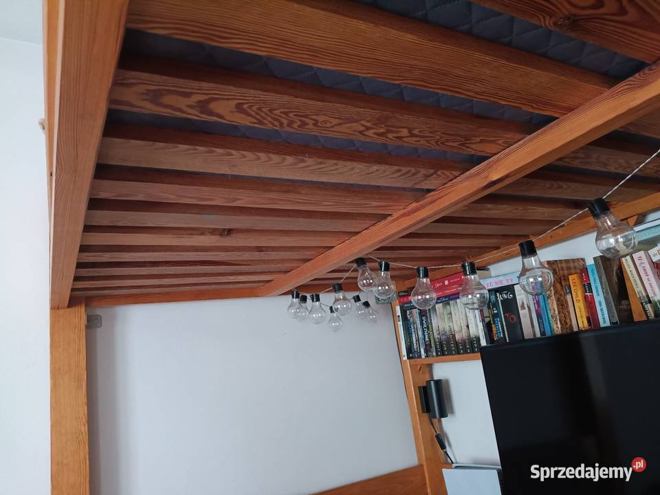 Antresola drewniana 2000x1400 solidna drabina śląskie Mikołów