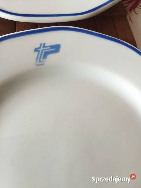 PRL talerzyki deserowe Lubiana 6 Textilimpex Talerze i talerzyki Łódź