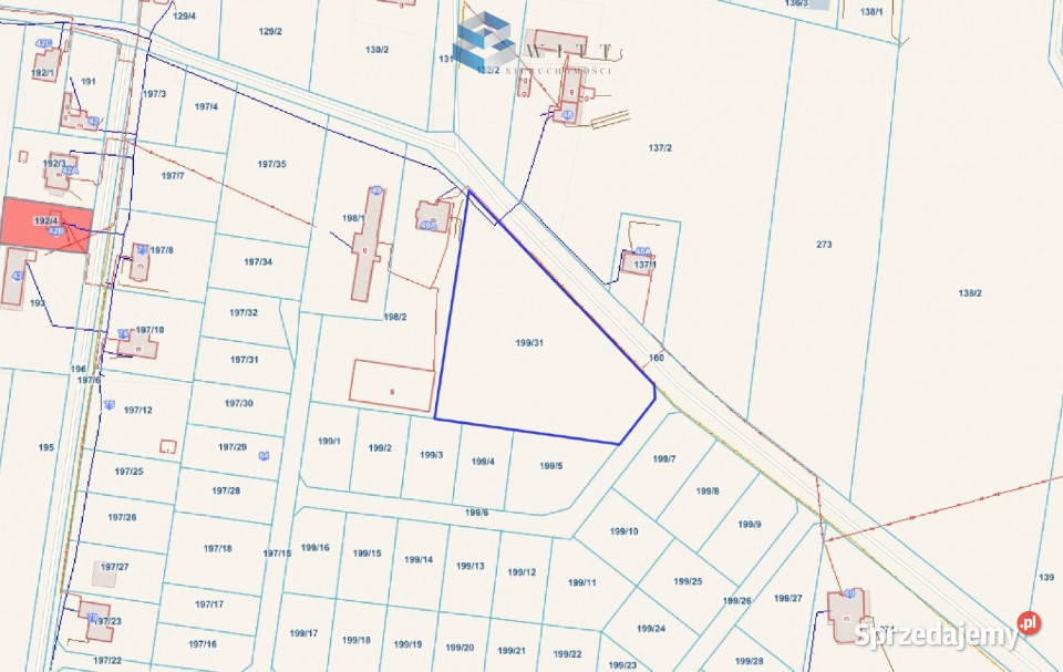 sprzedaży działki 7635m2 Pierławki warmińsko-mazurskie