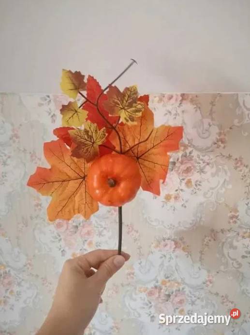 Jesienne sztuczne kwiaty dekoracyjny mały bukiet Pozostałe Niepołomice sprzedam