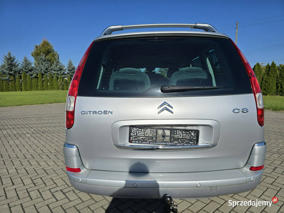 Citroen C8 20Benzyna SerwisElekrDrzwiHak7 relingi dachowe Kutno
