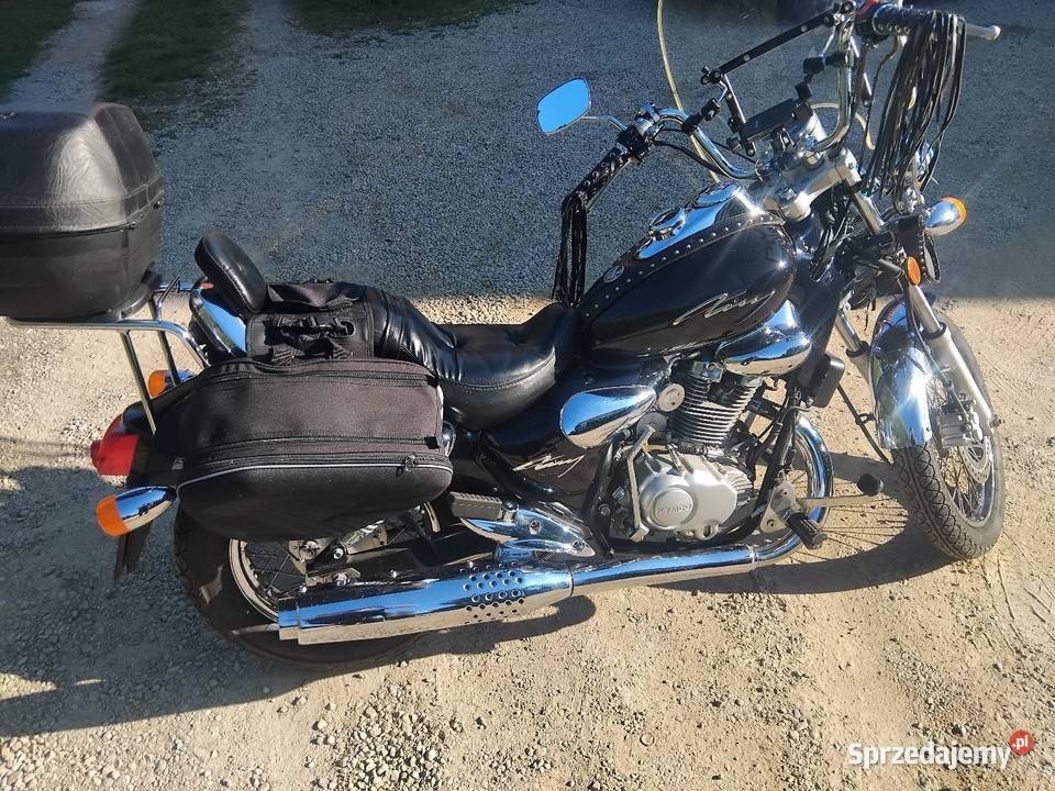 Chopper 125 Cruiser Kymco niski przebieg czterosuwowy Konina