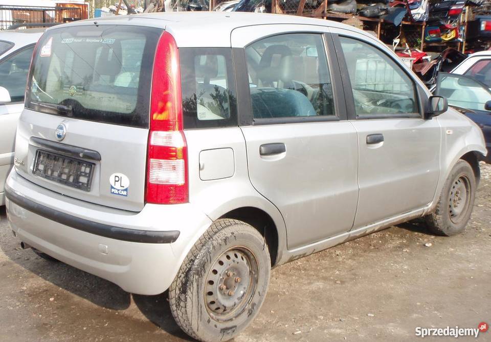 Fiat Panda 11 2004r kolor 647 NA CZĘŚCI Piotrków Trybunalski sprzedam