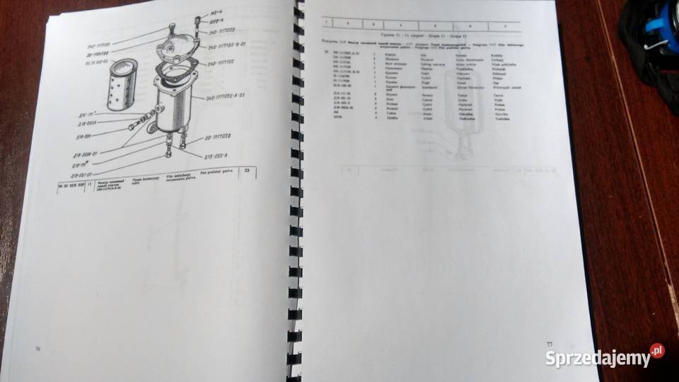 KATALOG CZĘŚCI Pronar MTZ 80 82 Dodatek MTZ 82 Pozostałe podkarpackie Stalowa Wola