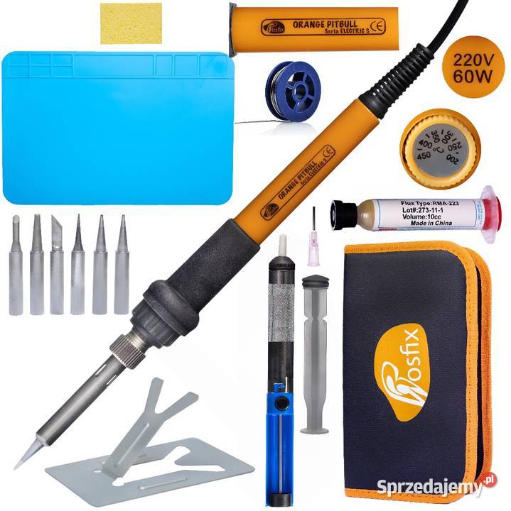 Zestaw Narzędzi Lutowniczych 14w1 Lutownica