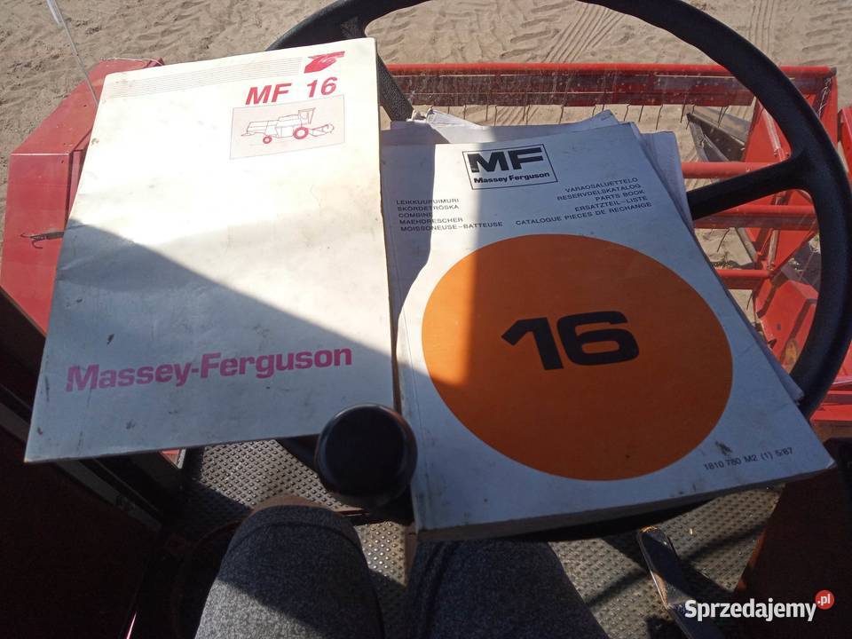 Kombajn zbożowy mf 16 Izbica Kujawska sprzedam