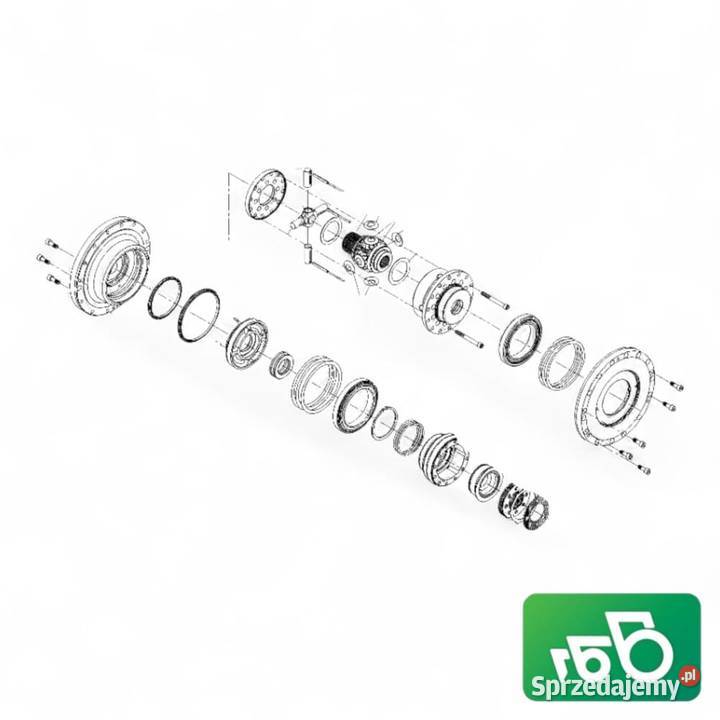 Mechanizm Różnicowy 9700400103 DANA SPICER Fendt Wilkowo