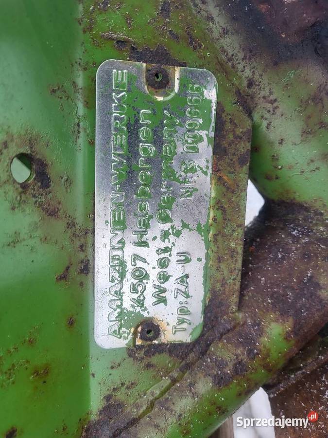 Rozsiewacz nawozu Amazone ZaU 1801 W stanie Amazone Rozsiewacze nawozów Wąbrzeźno