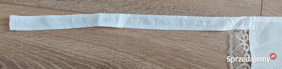 Fartuch damski HAFT koronka kremowa Hajnówka sprzedam