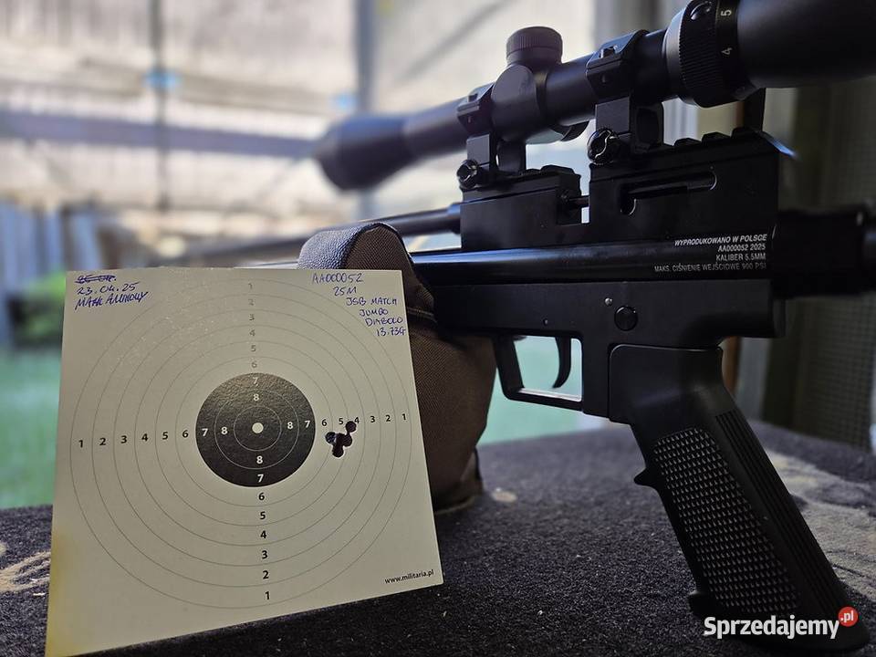 Wiatrówka karabinek Iskra PCP 55mm Made in sprzedam