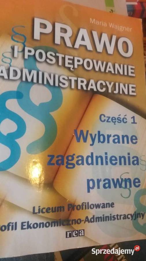 Prawo i postępowanie administracyjne cz1 Wybrane Warszawa