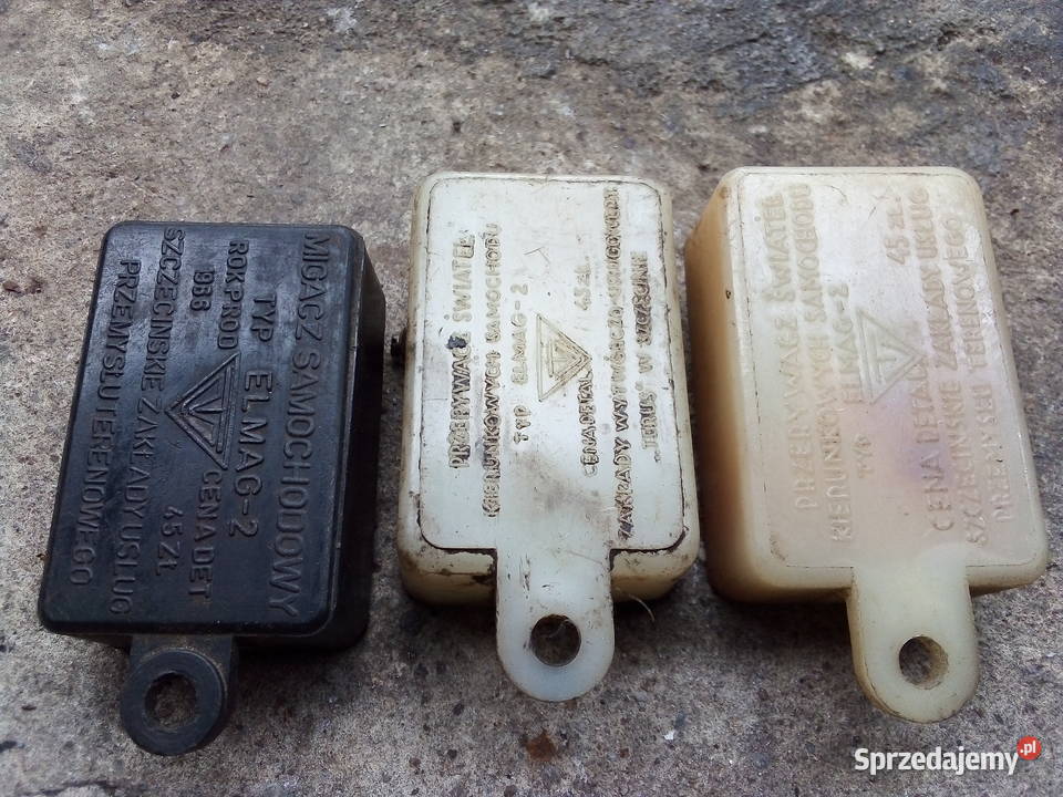 Przerywacz kierunkowskazów unikat PRL Układ elektryczny Leszno sprzedam
