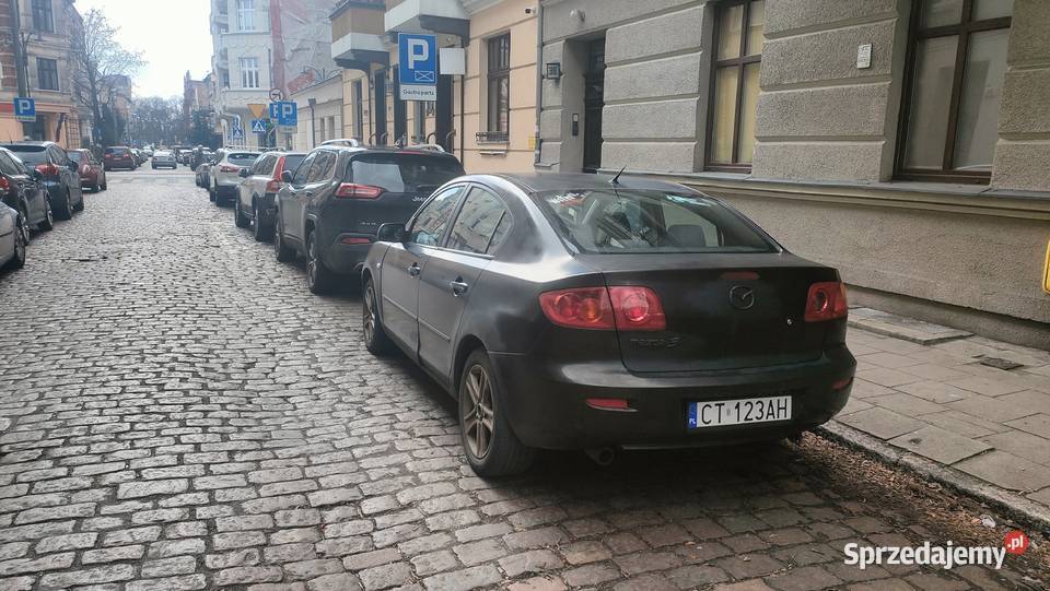 Mazda 3 sedan 2004r ZAMIANA elektrochrom. lusterko wst. kujawsko-pomorskie Toruń