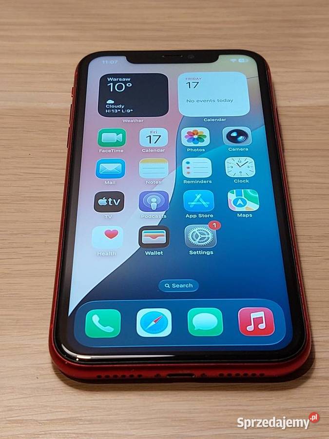 iPhone 11 64GB 95 Czerwony Idealny Stan Warszawa