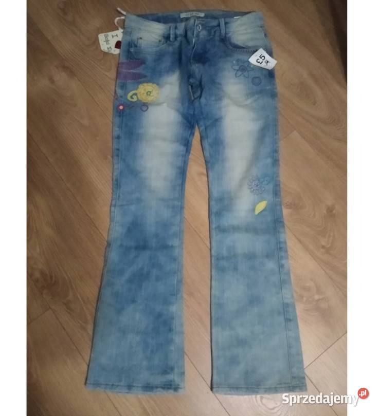 Spodnie jeansy dzwony rozmiar 14XL Kraków