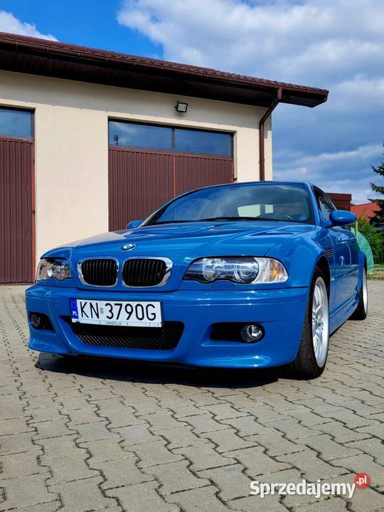 BMW E46M3 Laguna Seca Blue ogranicznik prędkości Nowy Sącz sprzedam