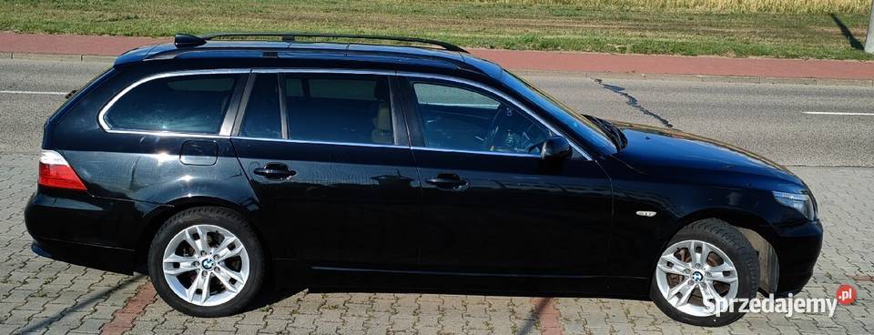 BMW 525xd Touring E61 2007 lifcie Solidny diesel Seria 5 łódzkie Kleszczów
