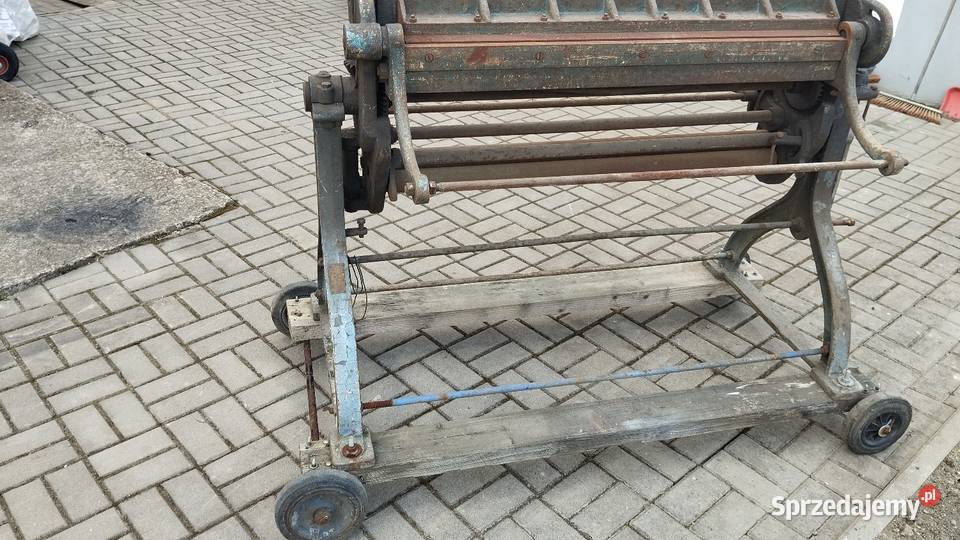 Giętarka walcarka do blachy Oświęcim