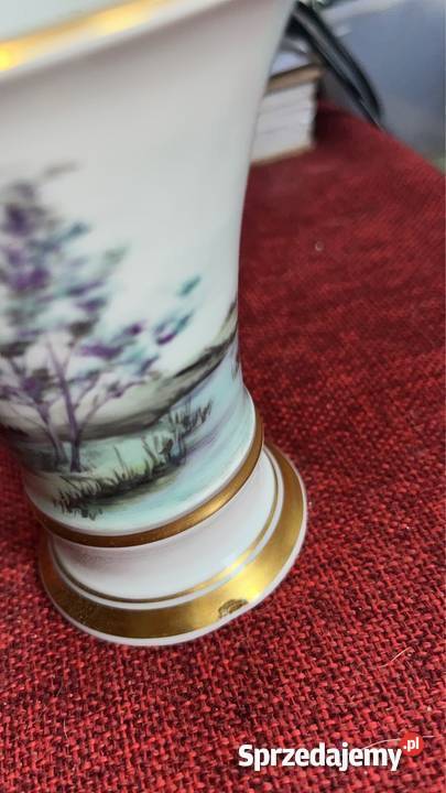 Wazon z manufaktury Furstenberg Germany Syg Porcelana i szkło pomorskie Gdańsk