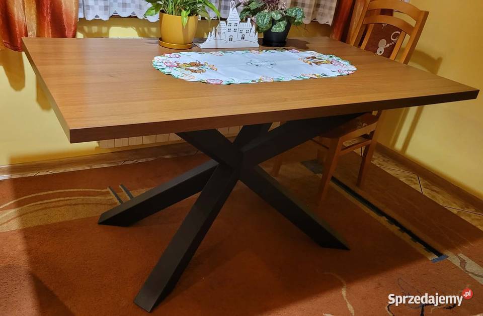 Stół pająk loft metalowy malowany proszkowo z 79cm Mielec