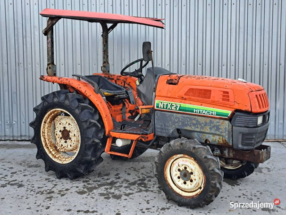 Traktor traktorek HITACHI NTX27D 27 44 nieuszkodzony Małuszyn