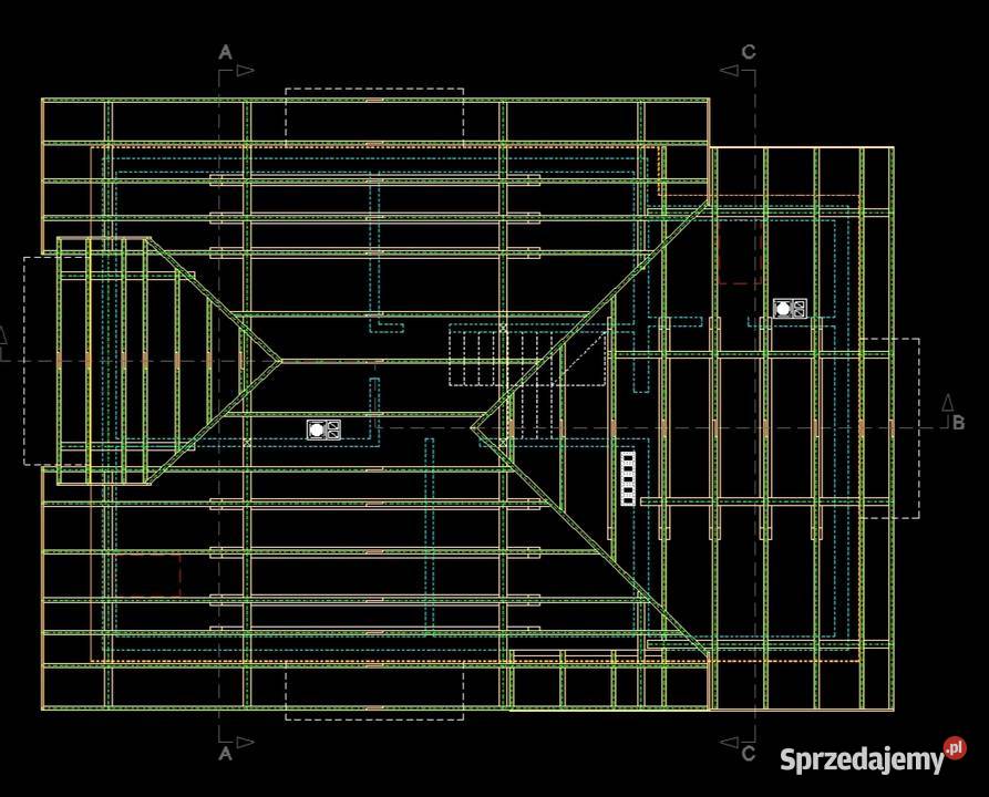 Projekty domów rysunki techniczne CAD Pozostałe usługi Suwałki