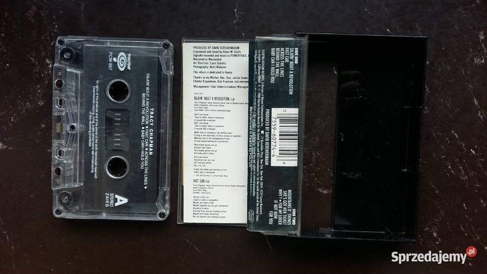 Kaseta magnetofonowa Tracy ChapmanTracy Chapman kaseta