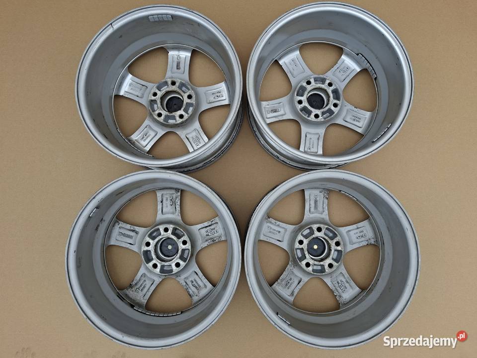 AUTEC FELGI ALUFELGI KOMPLET 16 5X112 7J ET48 Średnica 16" Samochodowe lubuskie Bieleń