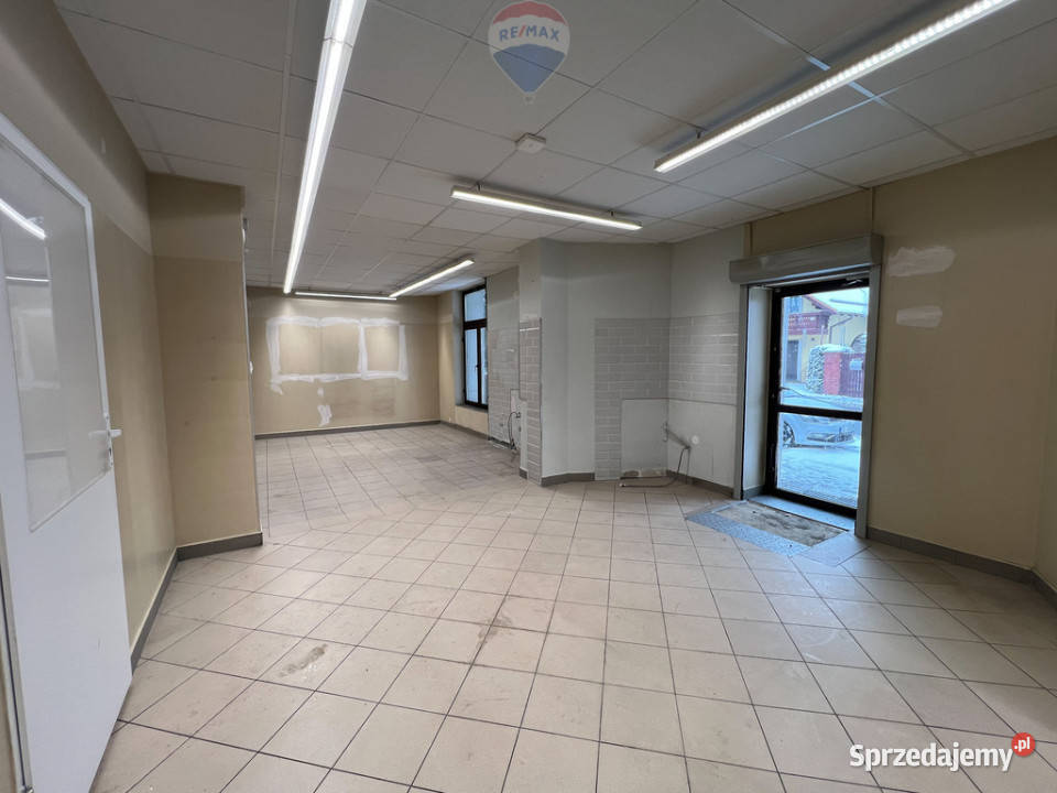 Lokal handlowo usługowy 93m2 śląskie Rybarzowice sprzedam