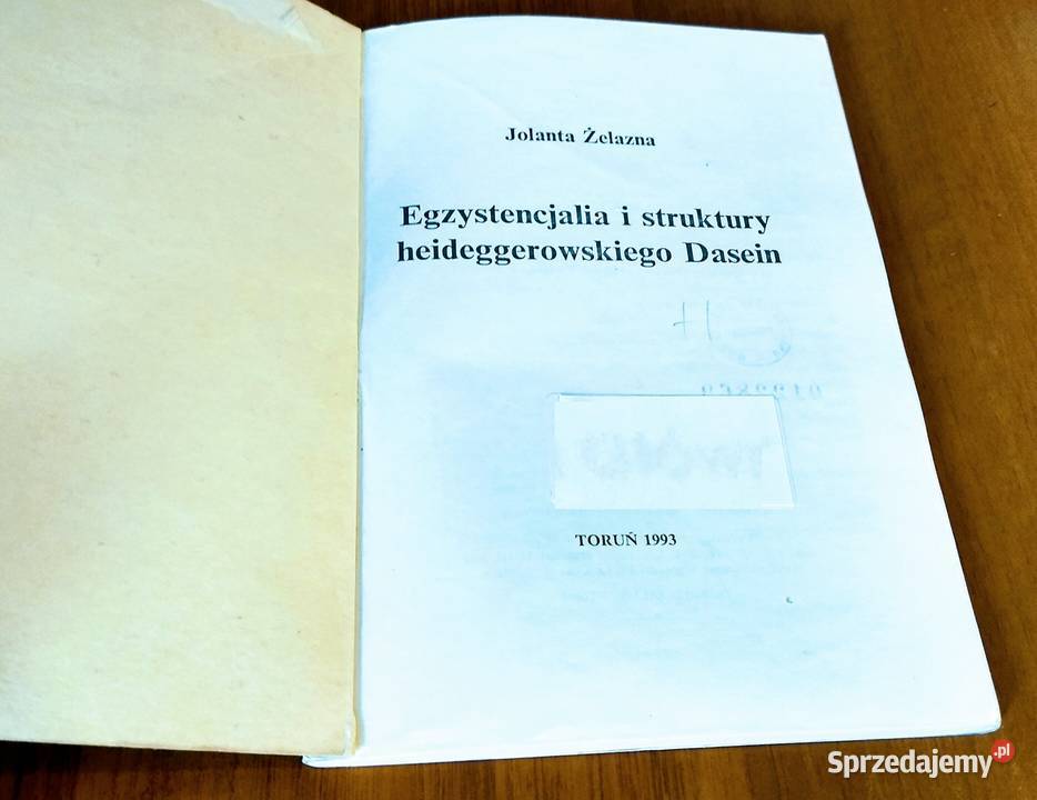 Egzystencjalia i struktury heideggerowskiego Gdańsk
