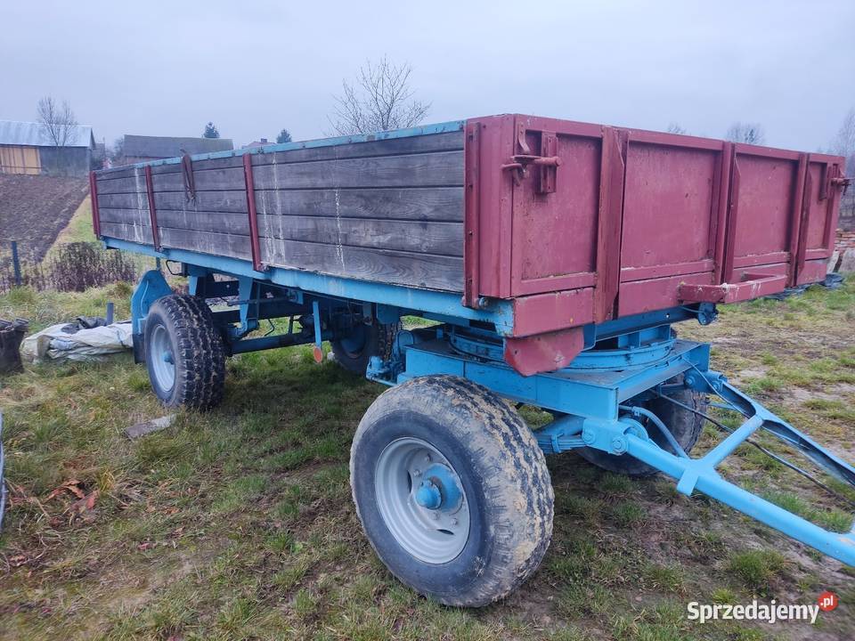 Przyczepa Brandys BSS 2 1008 Ładownosc 8ton lubelskie Skierbieszów